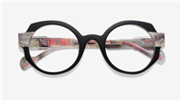 Brillengestelle Etnia Barcelona Dame CHROMA CHR001 49 BKGY